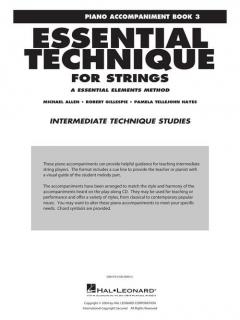 Essential Technique 2000 for Strings Book 3 von Robert Gillespie 