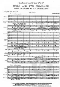 Bydlo & Two Promenades von Modest Petrowitsch Mussorgski 