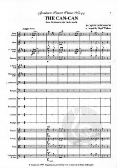 Can-Can von Jacques Offenbach 