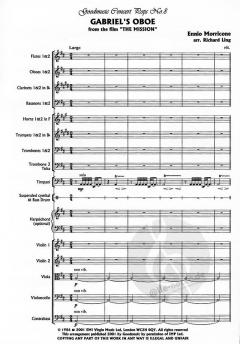 Gabriel's Oboe von Ennio Morricone 