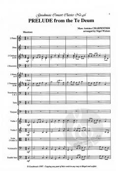 Prelude from Te Deum von Marc-Antoine Charpentier 