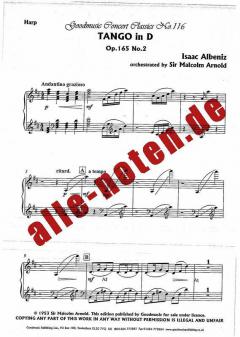 Tango Pack von Isaac Albeniz 