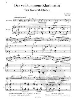 Der vollkommene Klarinettist Band 3 von Rudolf Jettel 