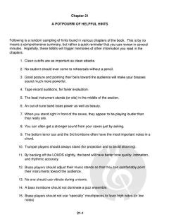 The Jazz Ensemble Director's Handbook (John Berry) 