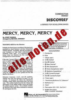 Mercy Mercy Mercy (Joe Zawinul) 