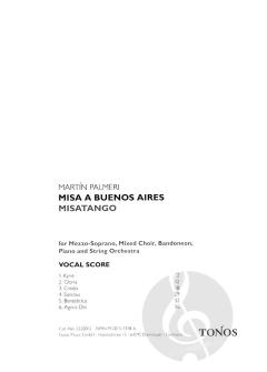 Misa a Buenos Aires (Martin Palmeri) 