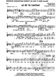 We Are The Champions (Robbie Williams) 