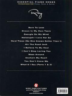 Ray Charles: Essential Piano Songs von R. Charles 