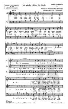 Und wieder blühet die Linde (Dieter Frommlet) 