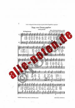 Singe, wem Gesang gegeben (Hans-Jörg Kalmbach) 