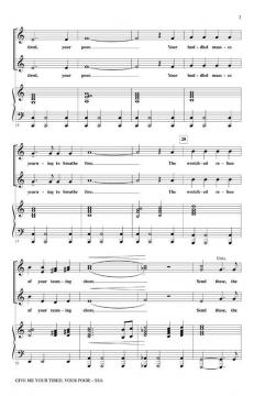 Give Me Your Tired, Your Poor (Irving Berlin) 