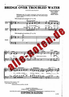 Bridge Over Troubled Water (Paul Simon) 