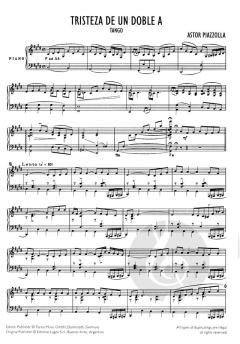 Tristeza de un doble A von Astor Piazzolla 