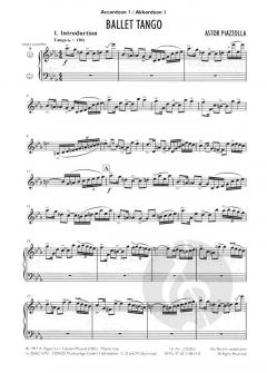 Ballet Tango von Astor Piazzolla 