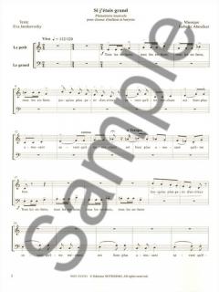 Si J'Etais Grand (Isabelle Aboulker) 