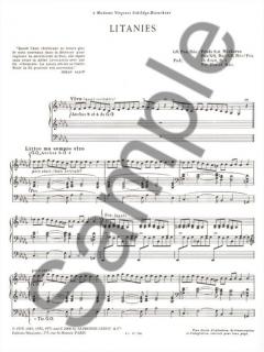 Litanies pour Grand Orgue von Alain 