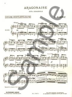 10 Pieces von Isaac Albéniz 