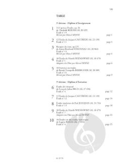 Etudes pour Flute (En 3 Cahiers) Cahier 2 