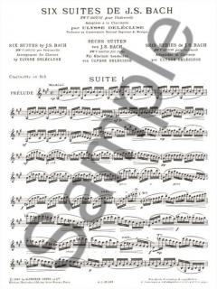 6 Suiten für Violoncello solo von Johann Sebastian Bach 