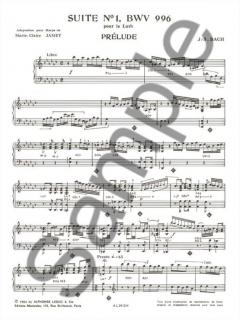 Suite Nr. 1 BWV 996 von Johann Sebastian Bach 