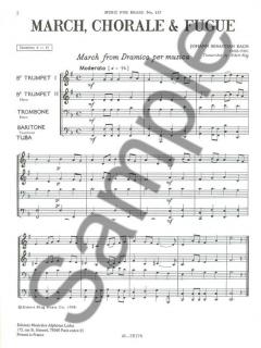 March Chorale And Fugue (Johann Sebastian Bach) 