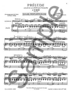 Suite No.2 pour Violoncelle: Prelude von Johann Sebastian Bach 