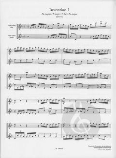 15 zweistimmige Inventionen BWV 772-786 (Johann Sebastian Bach) 