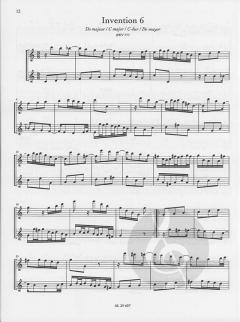 15 zweistimmige Inventionen BWV 772-786 (Johann Sebastian Bach) 