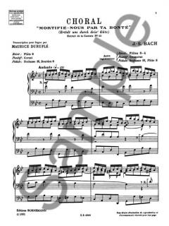 Mortifie-Nous Par Ta Bonte von Johann Sebastian Bach 