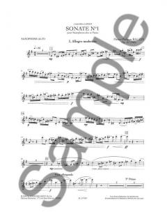 Sonate No. 1, Op. 15 von Pierre-Philippe Bauzin 