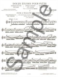 12 Etudes von Marcel Bitsch 