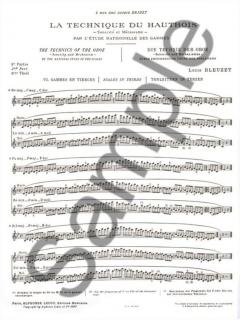 Technique Du Hautbois Par Etude Rationelle Des Gammes Vol.2 von Louis Bleuzet 