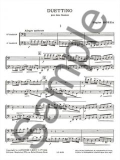 Duettino von Eugène Bozza 