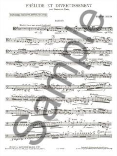 Prelude et Divertissement (Eugene Bozza) 