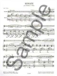 Sonate von Eugene Bozza für Oboe und Klavier im Alle Noten Shop kaufen