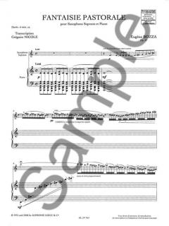 Fantaisie Pastorale Op. 37 von Eugene Bozza 