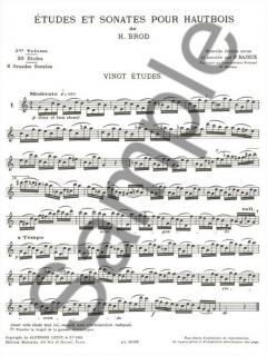 Etudes et Sonates Vol. 2 von Henri Brod 