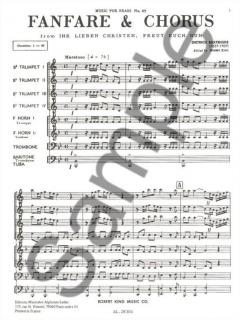 Fanfare And Chorus (Dietrich Buxtehude) 