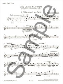 5 Chants d'Auvergne (Joseph Canteloube) 