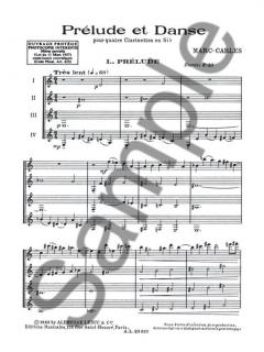 Marc Carles: Prelude et Danse 
