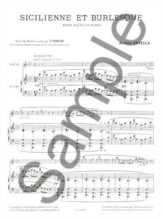 Sicilienne et Burlesque von Casella 
