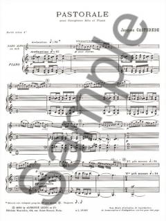 Pastorale von Jacques Castérède 