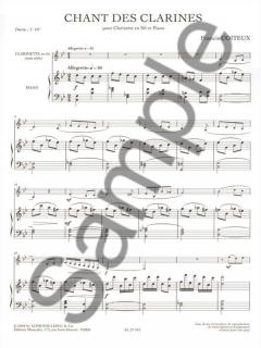 Chant Des Clarines (Cycle 1) von Francis Coiteux 