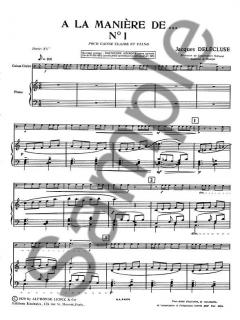 A La Maniere De No.1 (Jacques Delecluse) 
