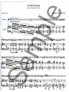 Cortege von Pierre Max Dubois für Posaune und Klavier im Alle Noten Shop kaufen