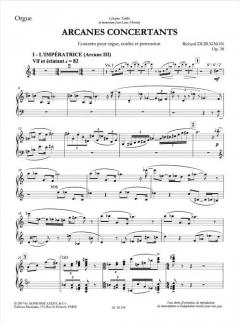 Arcanes Concertants, Op. 38 von Richard Dubugnon 
