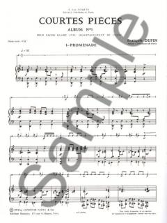 Courtes Pieces Vol. 1 (Francois Dupin) 
