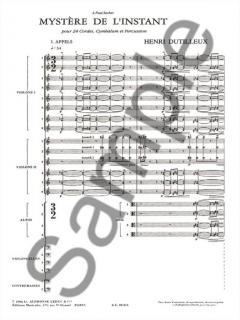 Mystere de L Instant (Henri Dutilleux) 