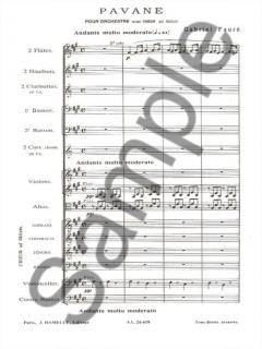 Pavane Op. 50 von Gabriel Fauré 