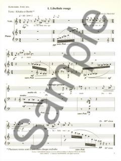 La Lune A La Fenestre pour Chant (Soprano) et Piano (Recueil) 